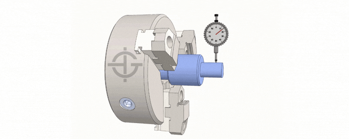 how to measure runout - animation